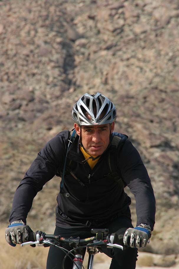 Rich on the Dry Wash Climb