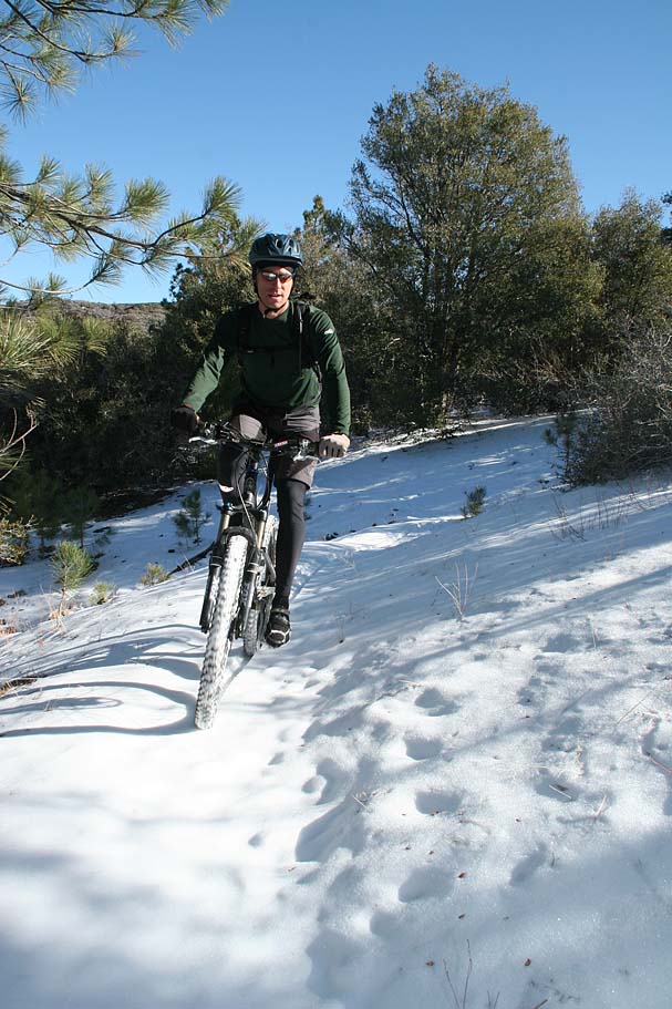 Snowy trail