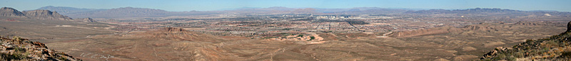 Pan of Las Vegas