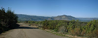 The view from about 1.5 miles of Nate Harrison Grade