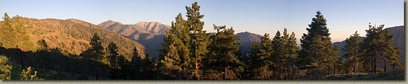 Evening view from Inspiration Point