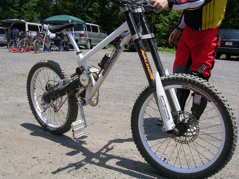 Honda prototype downhill bike #1