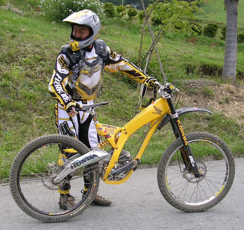 Honda prototype downhill bike #2