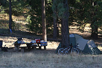 Laguna Mountains Camping in Sept 2007