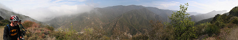 Pan Shot from Mendenhall Ridge