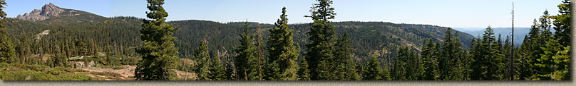 Pan heading towards Big Boulder