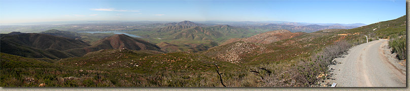 Pan of Otay Area