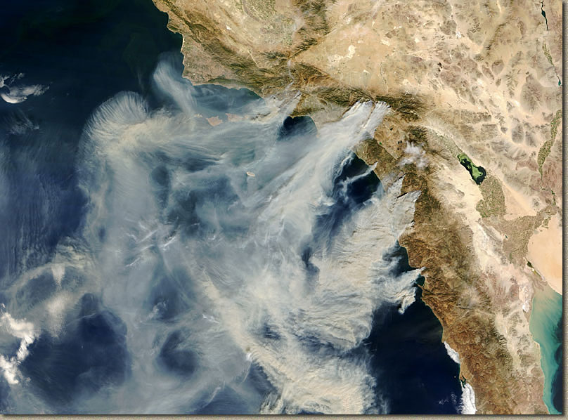 Wildfires from Space